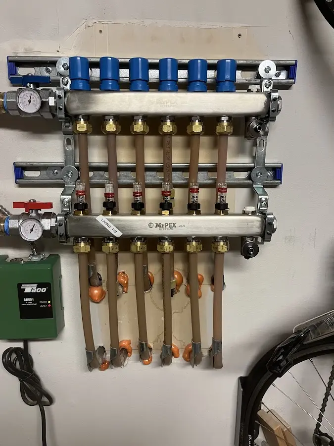 Plumber performing Leak Detection at a residential property in Rose Hill